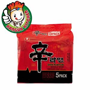 Shin Ramen Noodle Pack (5 EA) 120gm